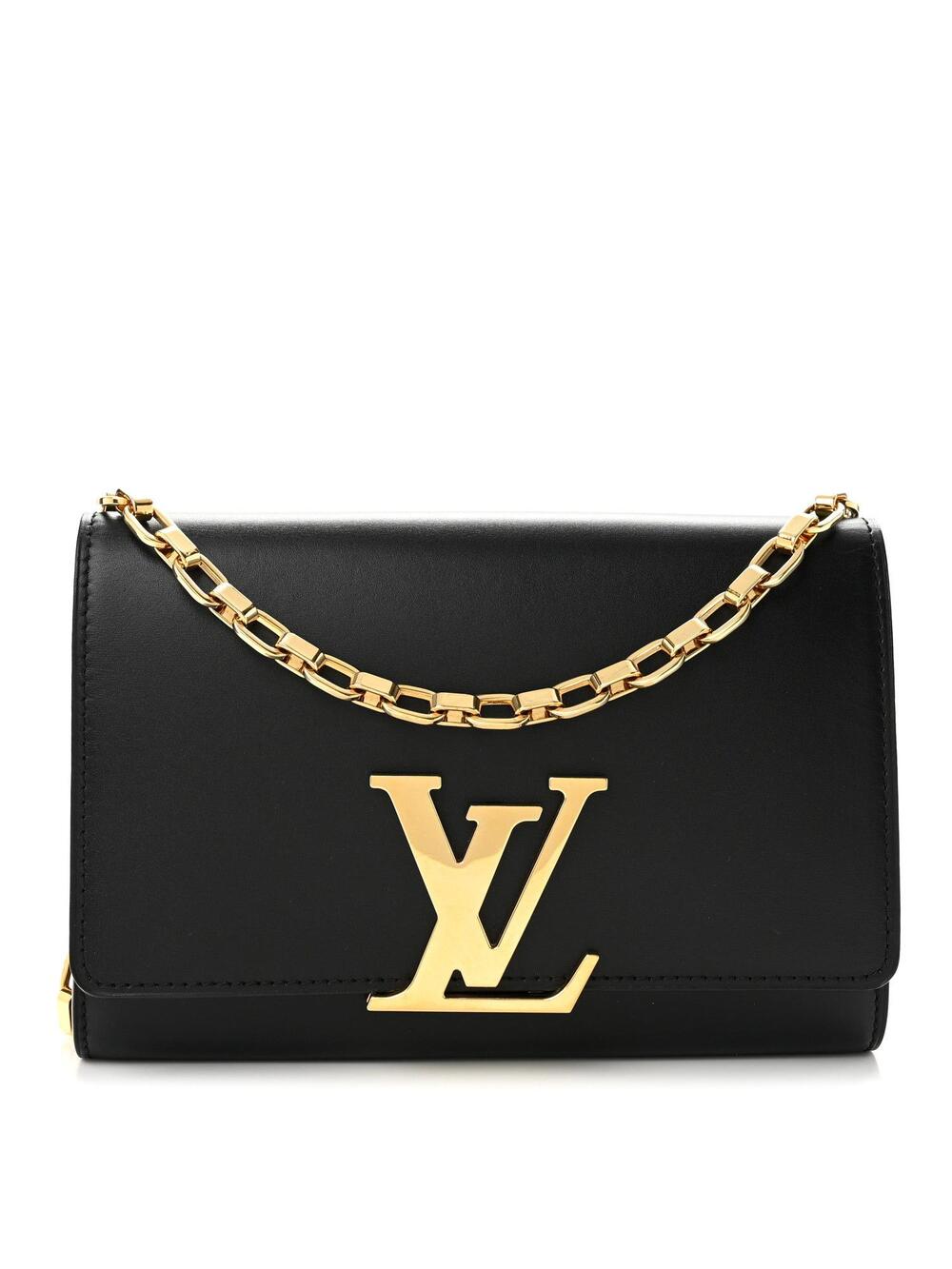 Louis Vuitton Calfskin Chain Louise Mm #344993L11B